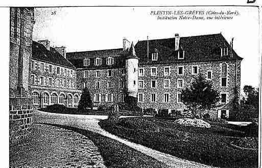 Ville de PLESTINLESGREVES Carte postale ancienne